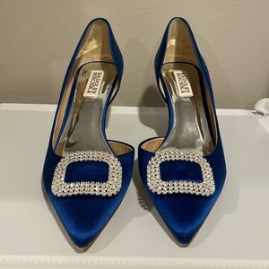 Badgley mishka rhinestone d’orsay pumps, size 8…worn once